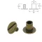 Chicago Screw 10x6 mm, Antique 