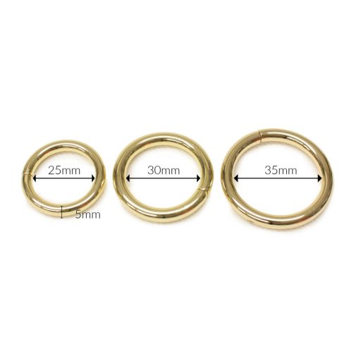 Iron Ring, Gold, 30 mm x 5 mm
