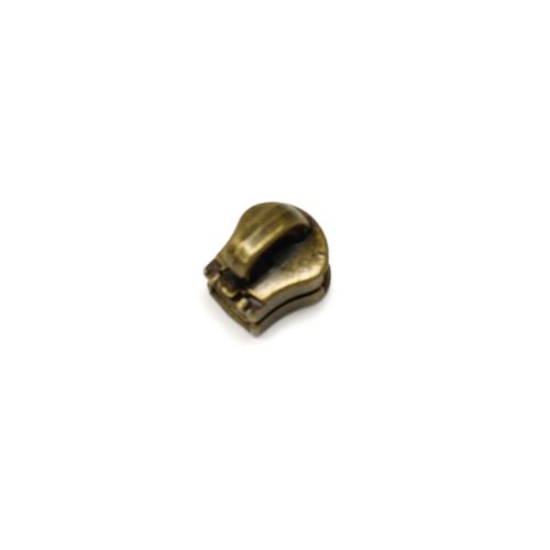 Zipper Slider, Antique Brass Colour, for Metal Zipper Size #5