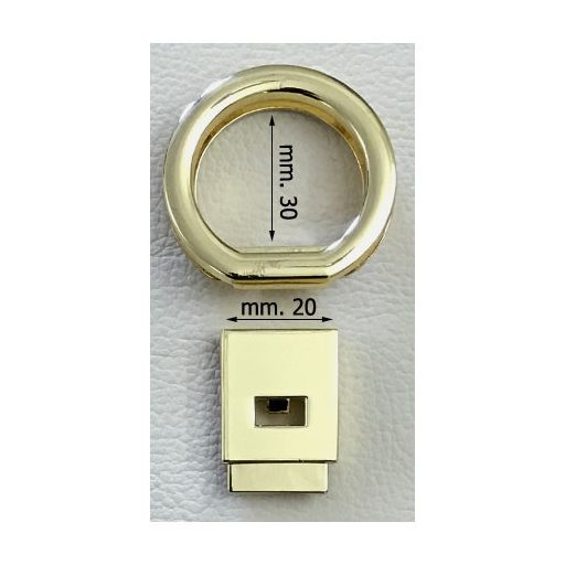 Circular bag lock