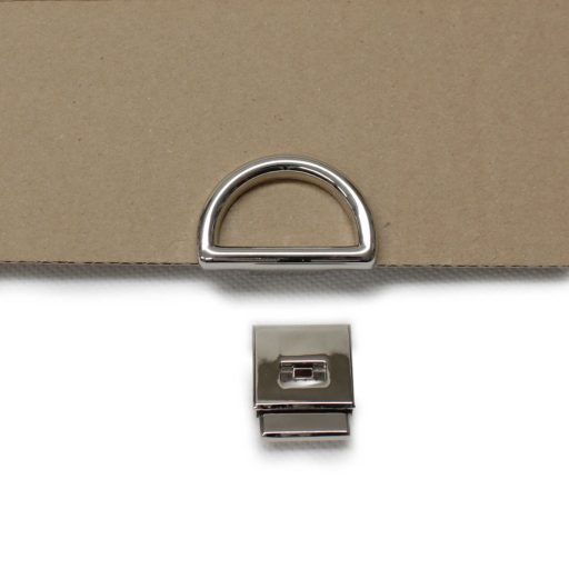Half circle bag lock