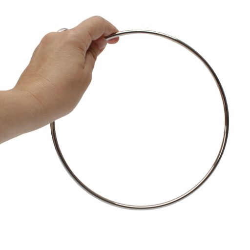 Circle Bag Handle, Nickel, 100 mm