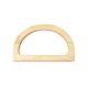 Wooden Handbag Handle, Round, 16 cm