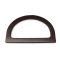 Wooden Handbag Handle, Round, 16 cm
