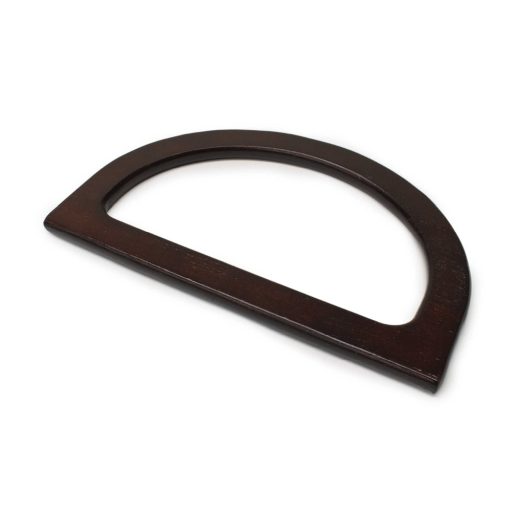 Wooden Handbag Handle, Round, 16 cm