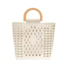 Wooden Handbag Handle, Round, 16 cm