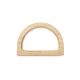 Wooden Handbag Handle, Round