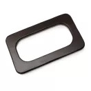 Wooden Handbag Handle, Angular