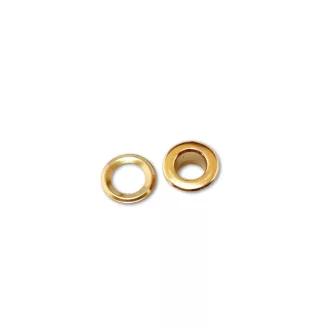 Eyelet, Gold, 8 mm