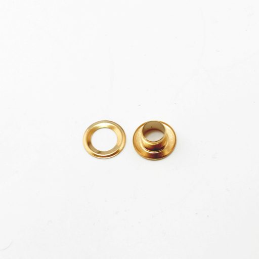 Eyelet, Gold, 8 mm