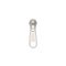 Nichel Slider for Plastic Zipper size3, RT0