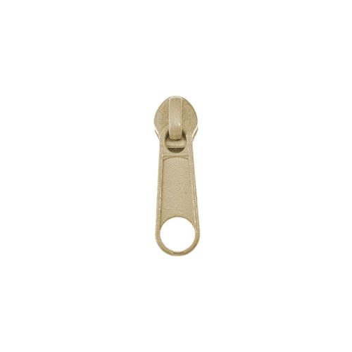 Beige zipper slider for RT10 plastic zippers