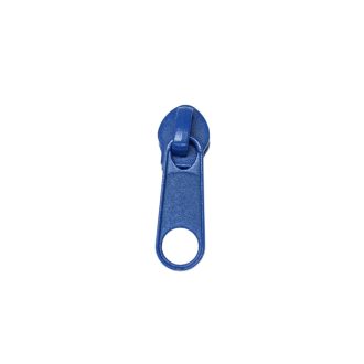 Blue zipper slider for RT10 plastic zippers