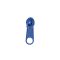 Blue zipper slider for RT10 plastic zippers