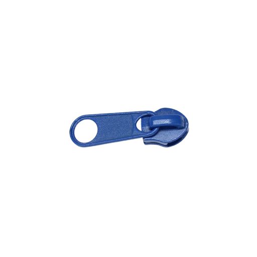Blue zipper slider for RT10 plastic zippers