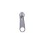 Grey zipper slider for RT10 plastic zippers