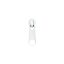 White zipper slider for RT10 plastic zippers