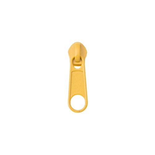 Yellow zipper slider for RT10 plastic zippers