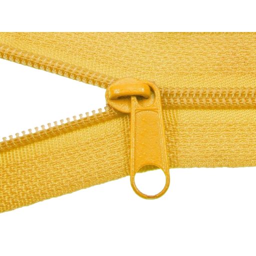 Yellow zipper slider for RT10 plastic zippers