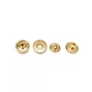 Gold Coloured Snap Fastener, 12.5 mm