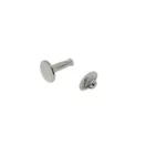 Double Headed Rivet, Nickel, 11 x 16 mm