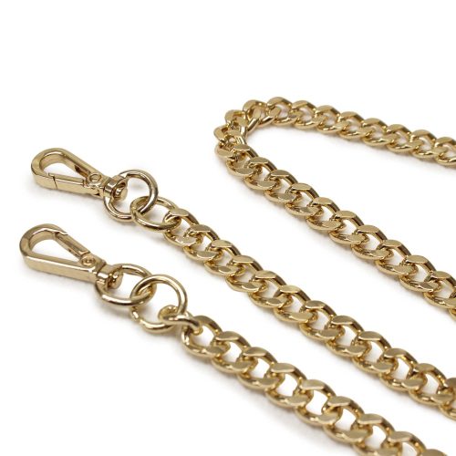 Handbag Chain Gold,  with Carabiners, 120 cm