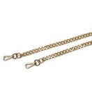 Handbag Chain Gold,  with Carabiners, 120 cm