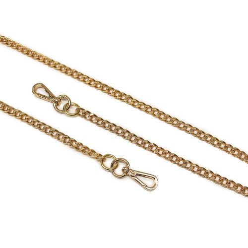 Bag Chain Nickel,  with Carabiners, 120 cm