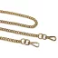Bag Chain Nickel,  with Carabiners, 120 cm
