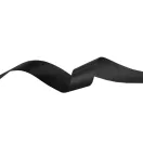 Black Satin Bag Webbing - 50mm