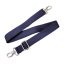 Detachable Polypropylene bag strap, blue, 3 cm wide