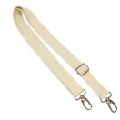 Detachable Polypropylene bag strap, beige, 3 cm wide