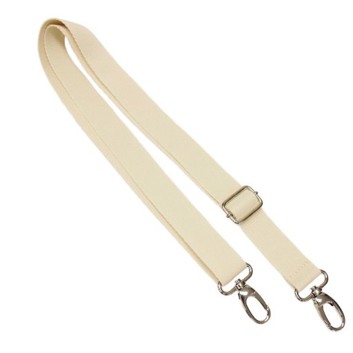 Detachable Polypropylene bag strap, beige, 3 cm wide