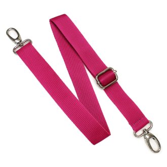 Detachable Polypropylene bag strap, pink, 3 cm wide