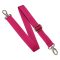 Detachable Polypropylene bag strap, pink, 3 cm wide
