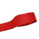 Detachable Polypropylene bag strap, red, 3 cm wide