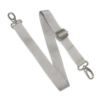 Detachable Polypropylene bag strap, grey, 3 cm wide