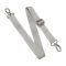 Detachable Polypropylene bag strap, grey, 3 cm wide