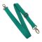 Detachable Polypropylene bag strap, emerald, 3 cm wide