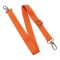 Detachable Polypropylene bag strap, orange, 3 cm wide