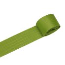 Detachable Polypropylene bag strap, green, 3 cm wide