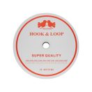 Hook and loop fastener, grey, 2 cm