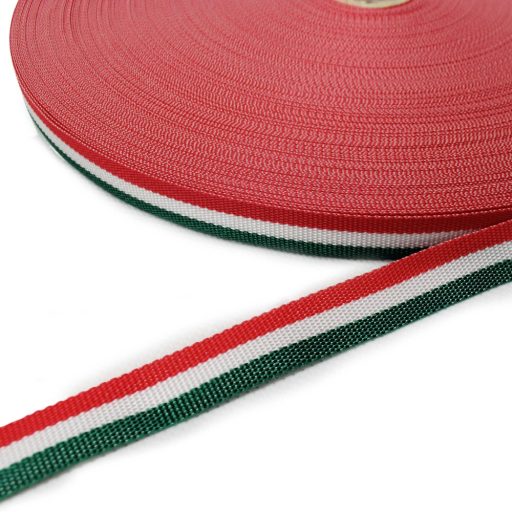 Nemzeti színű szalag, 18 mm, 30 cm