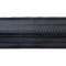 Waterproof nylon zipper, black