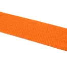 Cotton Webbing, Orange, 40 mm