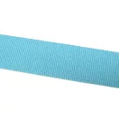 Cotton Webbing, Turquoise Blue, 40 mm