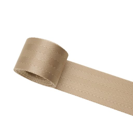 Satin Strap Beige, 4 cm