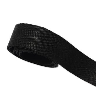 Satin Strap Black, 4 cm