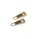 Zipper Pull, Nickel, 25 mm Long