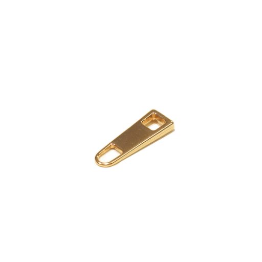 Zipper Pull, Gold, 25 mm Long
